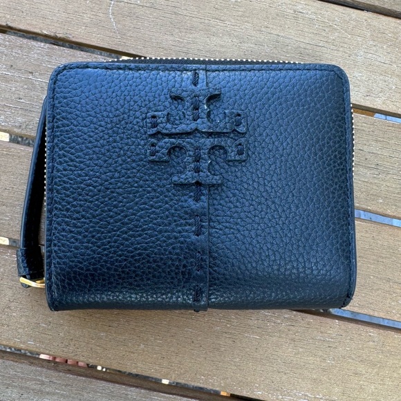 Tory Burch McGraw Bifold Small Wallet - Picture 6 of 6